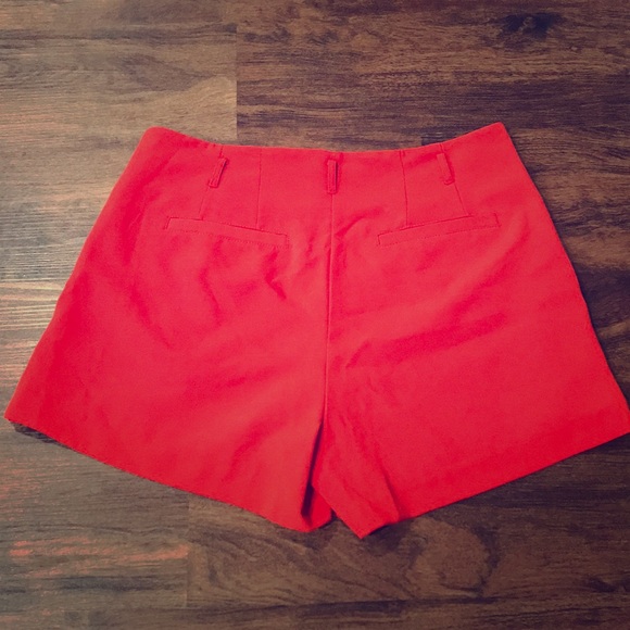 Forever 21 Pants - Forever 21 red high rise shorts